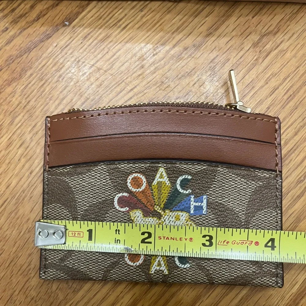 Coach Brown Card Holder NWT - Picture 5 of 5